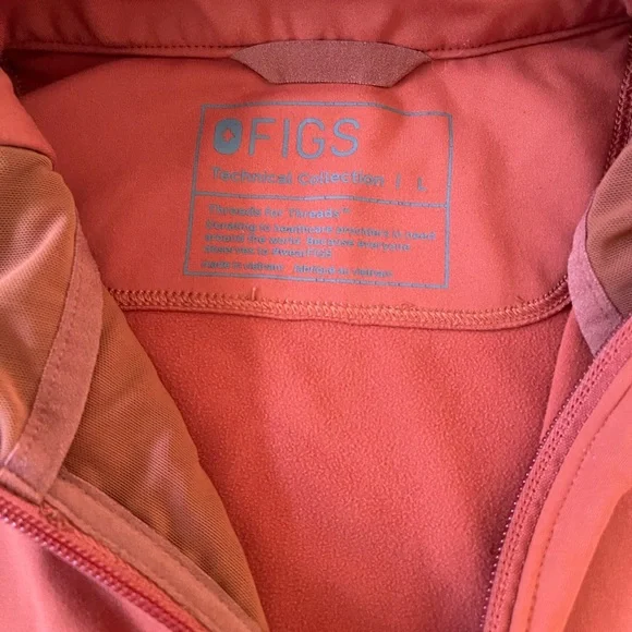 FIGS. LARGE CONTOURKNIT JACKET - Picture 2 of 2